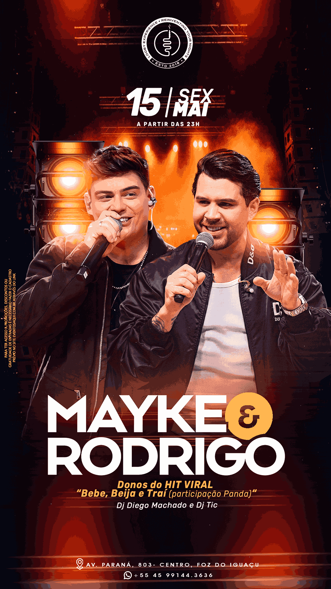 15/05 I MAYKE E RODRIGO