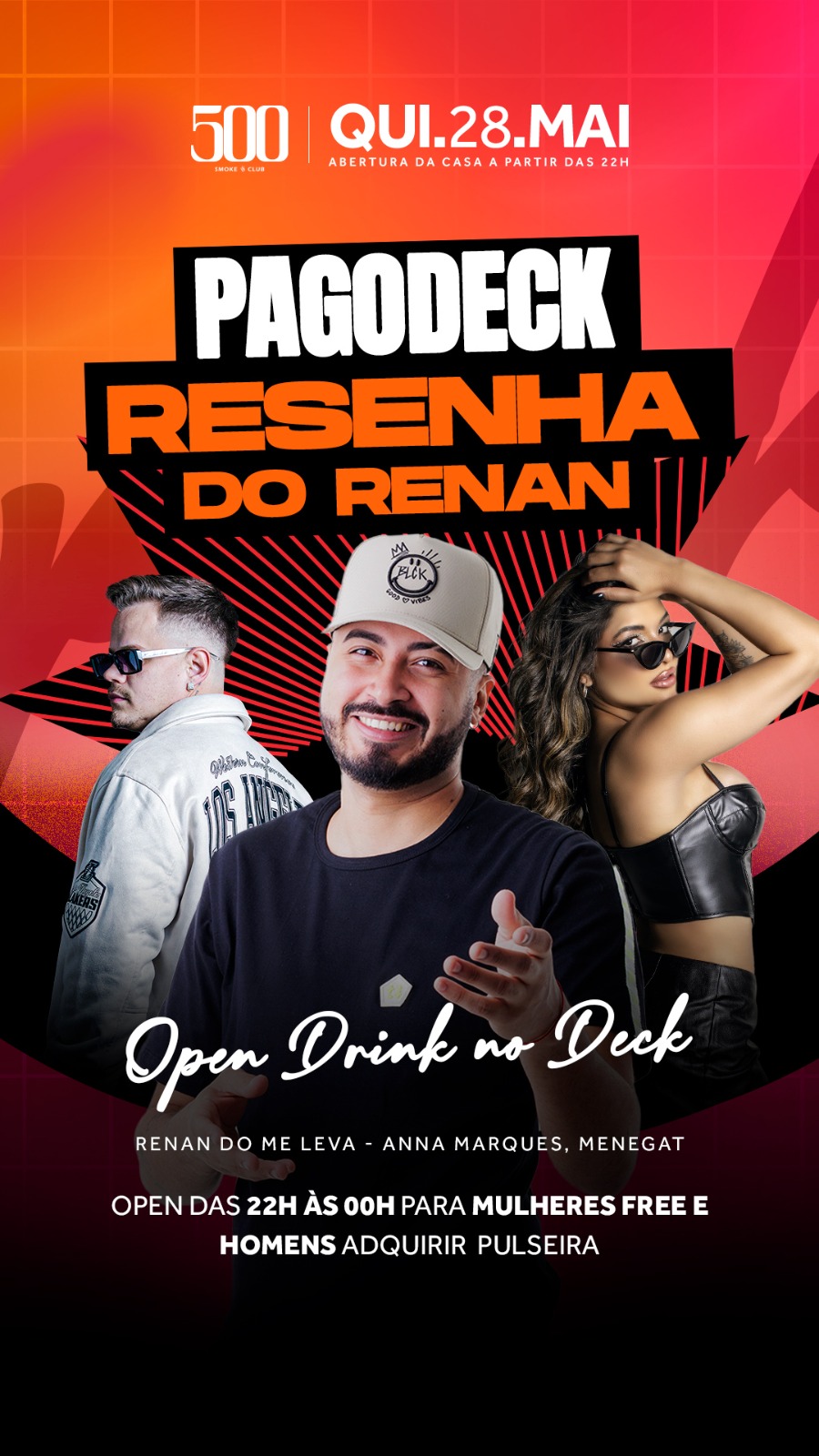 28/05 PAGODECK DO RENAN QUINTA OPEN DRINKS