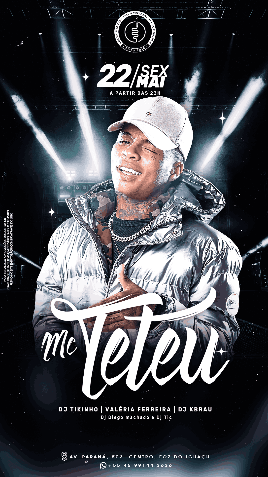 22/05 I MC TETEU