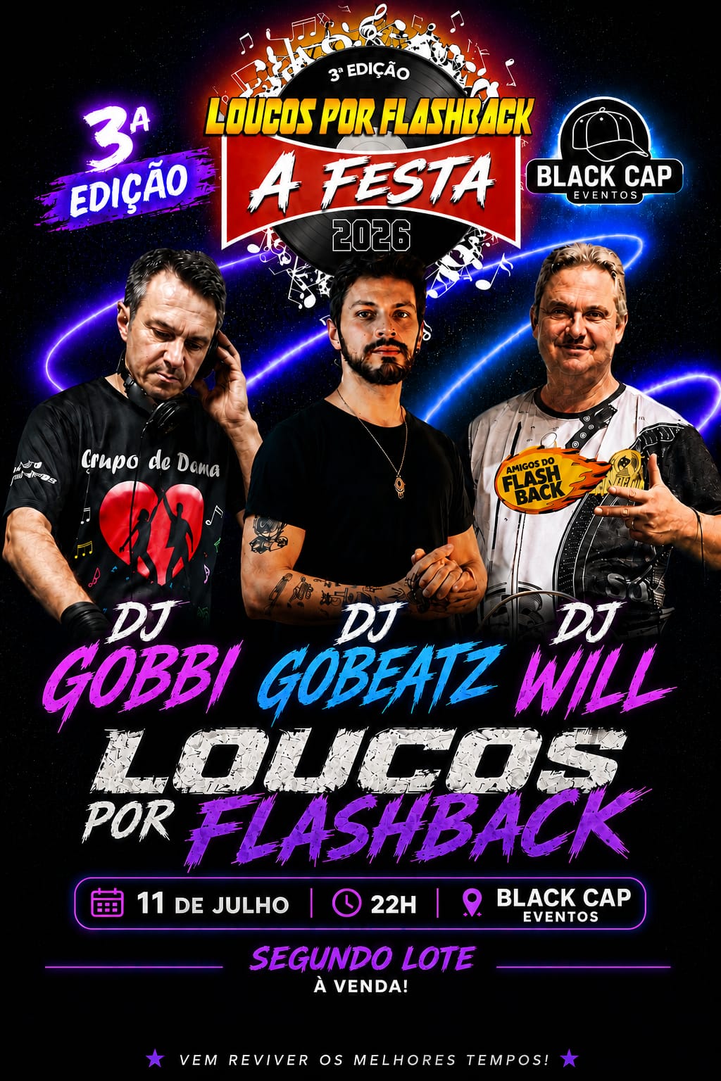 11/07  LOUCOS POR FLASHBACK A FESTA