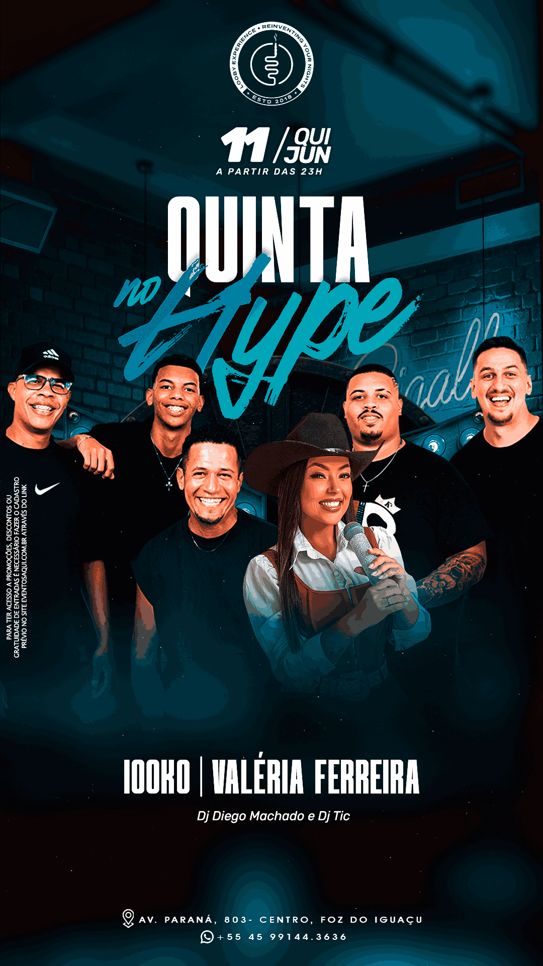 11/06 I QUINTA NO HYPE