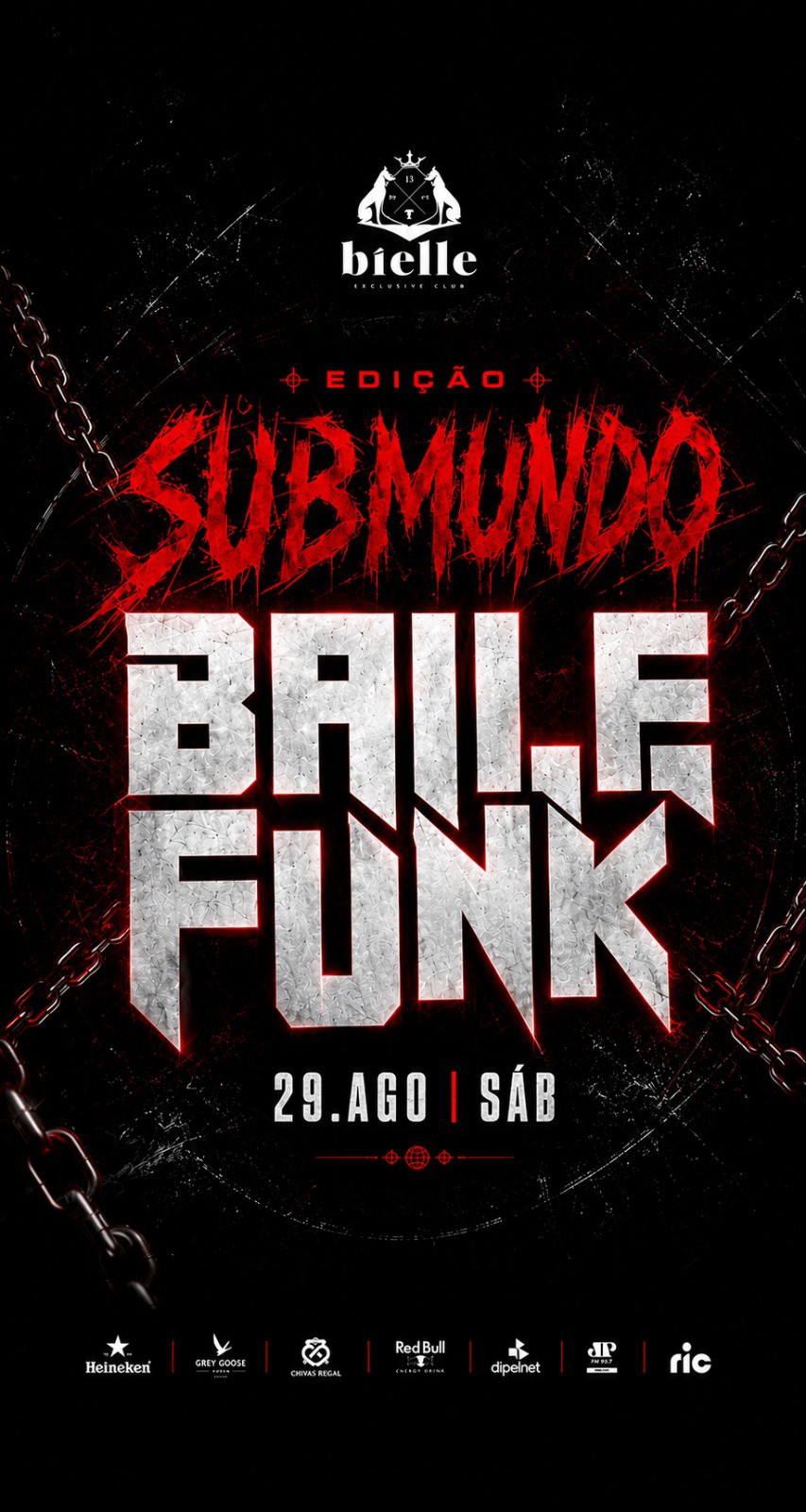 29.08 Sáb Baile Funk Edição SUBMUNDO