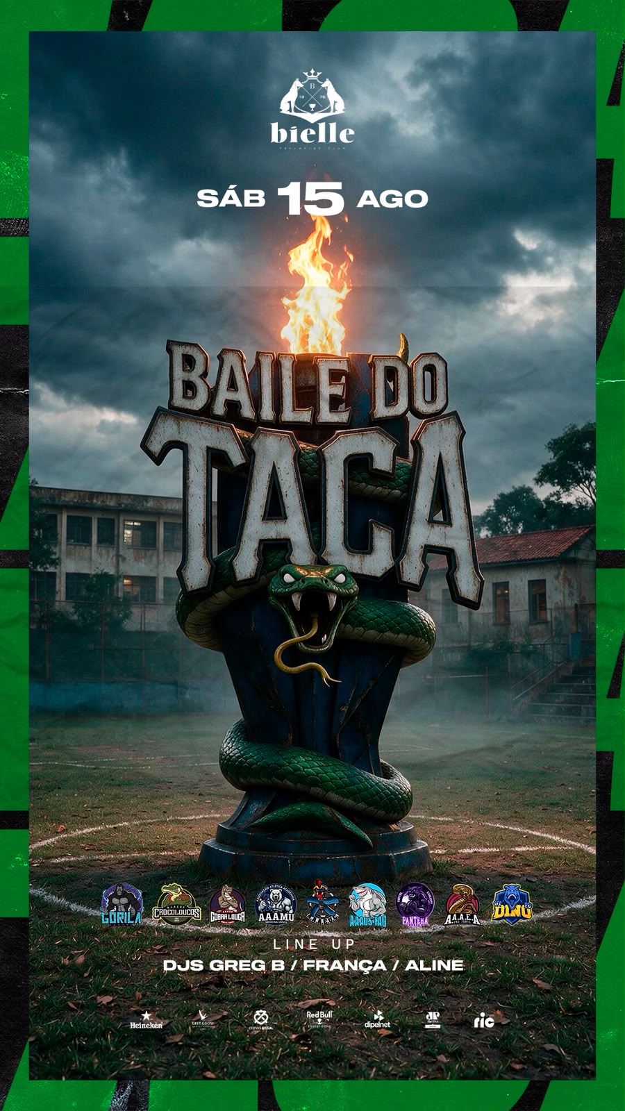 15.08 Sáb Baile do Taca