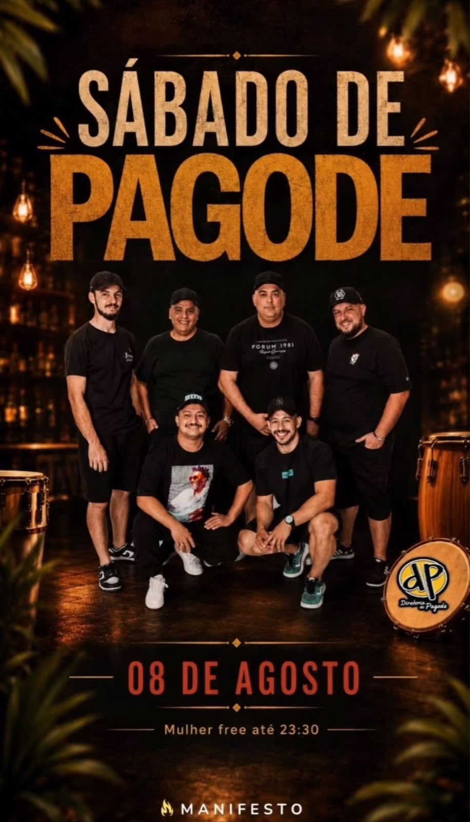 08/08/2026 Diretoria do Pagode
