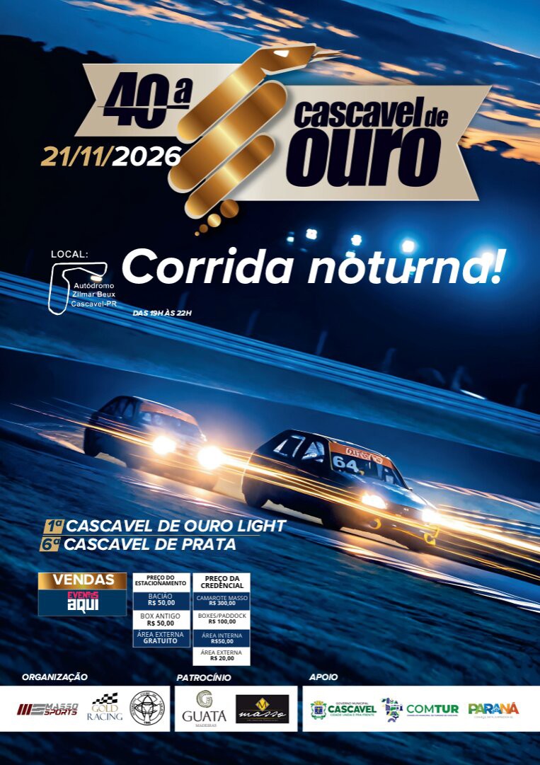21/11  40ª CASCAVEL DE OURO