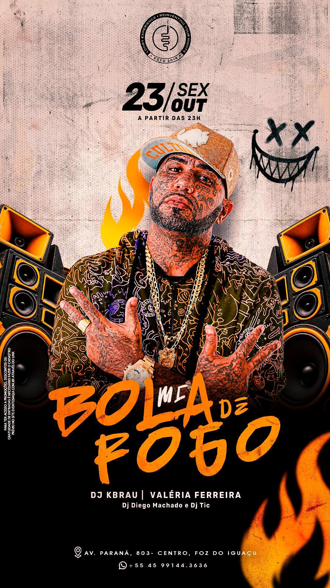 23/10 I MC BOLA DE FOGO