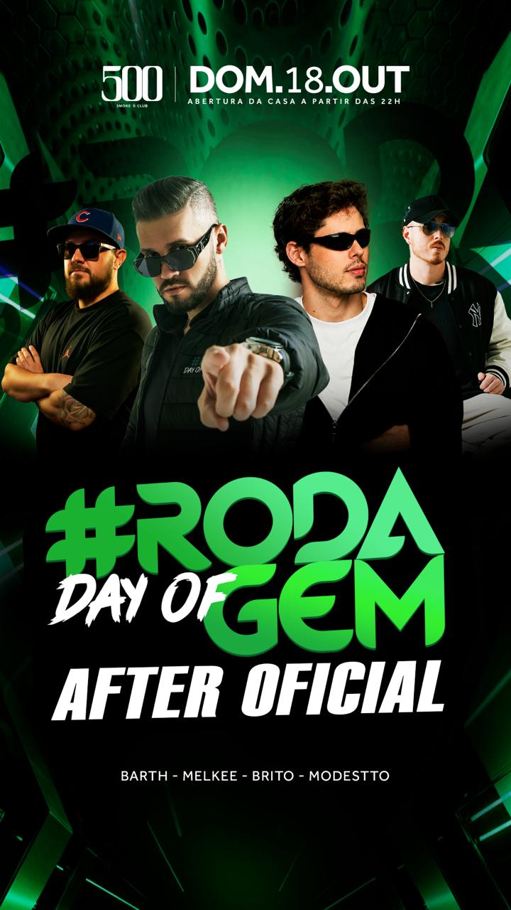 18/10 AFTER OFICIAL RODAGEM